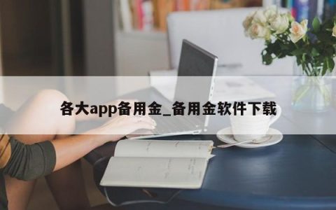 各大app备用金