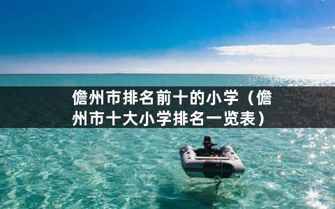 儋州重点公立小学排名前十，儋州市公立小学排名榜(附2023最新排名前十名单)